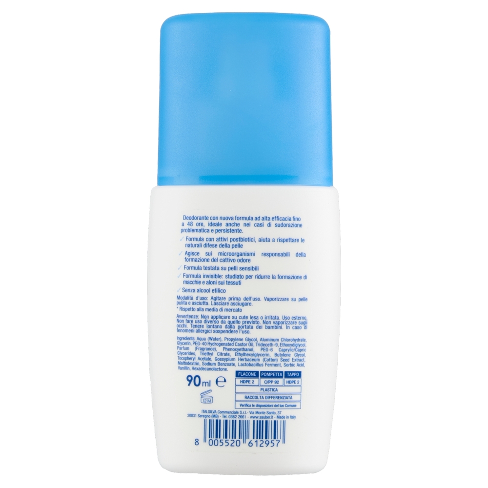 Sauber DeoCare Pelli Sensibili Vapo Effetto Spray 90 ml